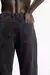 Jean Wide Leg Black - The Uncle