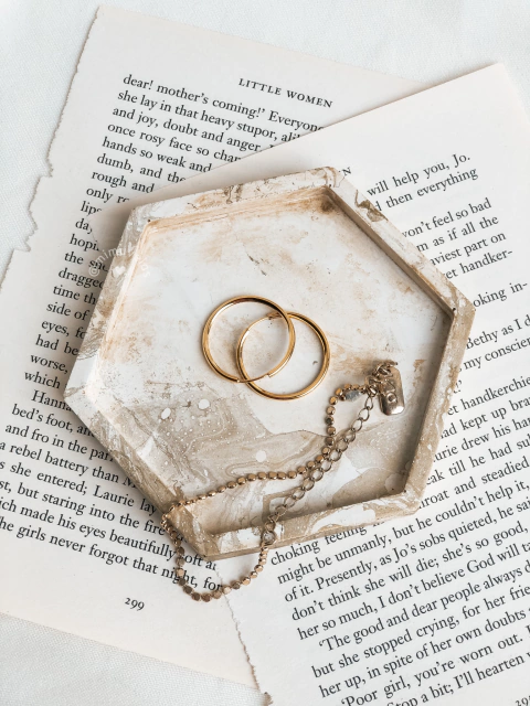 Porta-objetos Hexagonal