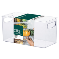 Cesto Organizador Acrílico Diamond 30x15x15 cm - comprar online
