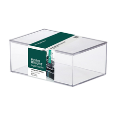 Caixa Organizadora Acrílico Com Tampa Elegance 16,5x11x7 cm