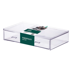 Organizador Acrílico com 2 Gavetas Elegance 31,5x18,5x7 cm