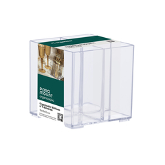 Organizador Acrílico Com Divisórias Elegance 10x10x10 cm