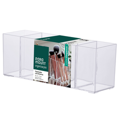 Organizador Acrílico Com Divisórias Elegance 30x9x11 cm