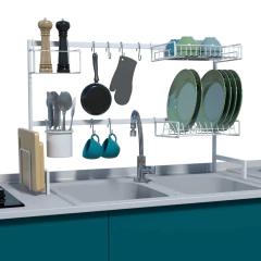 Organizador de Cozinha Autossustentável 82 cm - Branco na internet