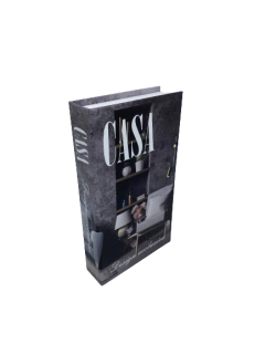 Kit 3 Livros Caixa - Design Rústico - loja online