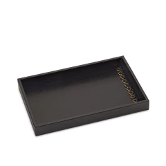 Bandeja Correntes Vinil Preto - P