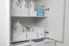 Cesto Flow Branco 34x27x13 cm - Lavize