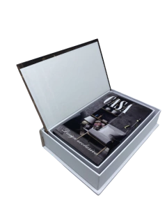 Imagem do Kit 3 Livros Caixa - Design Rústico