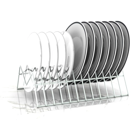 Suporte Para Pratos Vertical - Branco