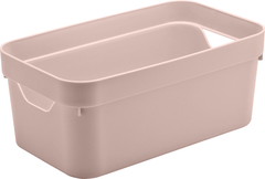 Caixa Organizadora Cube P 5,3 litros - Rosa