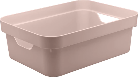Caixa Organizadora Cube M 10,5 litros - Rosa