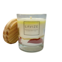 Vela Aromatizada Concreto Mescaldo - Canela - comprar online