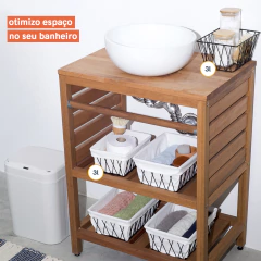 Cesto Aramado Com Forro - P - loja online