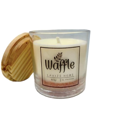 Vela Aromatizada Pedras - Waffle - comprar online