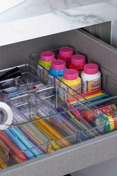 Organizador Acrílico Modular Diamond 30x7,5x5,2 cm - Lavize