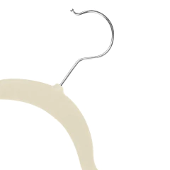 Kit 50 Cabides Veludo - Bege na internet