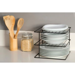 Organizador Quadrado - Preto - comprar online