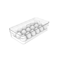 Organizador de Ovos Com Tampa Clear Fresh 18 UN - comprar online
