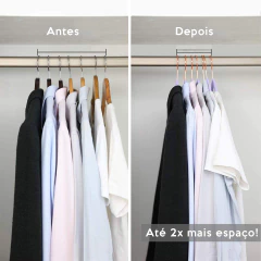 Cabide Veludo - Preto - comprar online