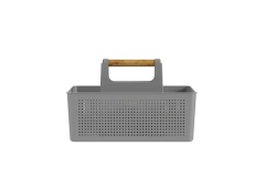 Organizador Multiuso Flow 8 l - Chumbo - comprar online