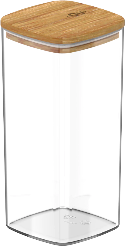 Pote Hermético com Tampa de Bambu 340 ml - comprar online