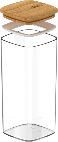 Pote Hermético com Tampa de Bambu 340 ml na internet