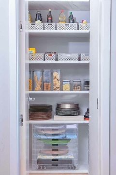 Cesto Organizador Quadratta com Tampa Branco 29x19x12 cm na internet