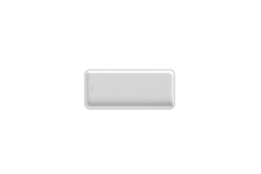 Tampa Cesto Flow Branco 27x12x1,3 cm