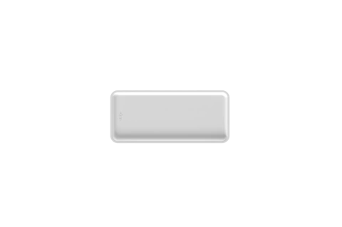 Tampa Cesto Flow Branco 27x12x1,3 cm