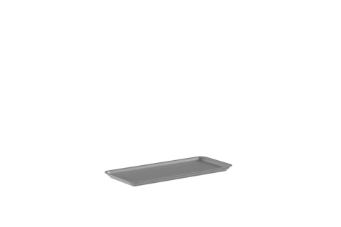 Tampa Cesto Flow Chumbo 27x12x1,3 cm