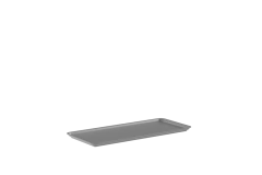 Tampa Cesto Flow Chumbo 34x15x1,3 cm