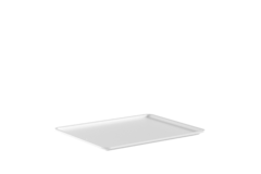 Tampa Cesto Flow Branco 34x27x1,3 cm