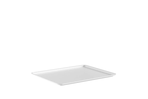 Tampa Cesto Flow Branco 34x27x1,3 cm
