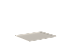 Tampa Cesto Flow Bege 34x27x1,3 cm
