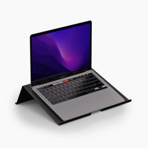 Soporte de Notebook Compacto Negro