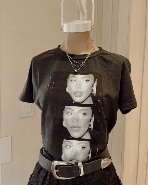 Remera TTT negro - comprar online