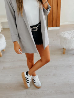 Zapas luzu blanco (cuero) - tienda online