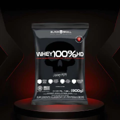 Whey 100% HD Refil Black Skull - 900G - comprar online