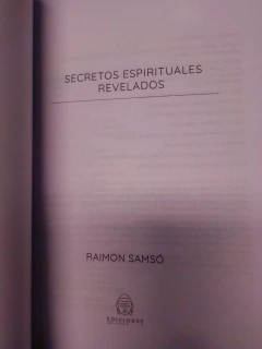 Raimon Samsó - Secretos espirituales revelados - comprar online