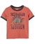 Camiseta OshKosh Carter's Bebê Menino - Dinossauro Laranja - Tam 3 a 24 Meses