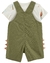 Conjunto Jardineira Carter's Bebê Menino - Dinossauro Verde - Tam 3 a 24 Meses - comprar online