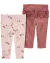 Kit Calça 2 Peças Carter's Bebê Menina - Beija-Flor - Tam 3 a 24 Meses
