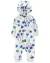 Macacão Com Capuz Bebê Menina Carter's - Floral Branco - Tam 3 a 24 Meses