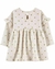 Vestido Manga Longa Carter's Bebê Menina - Corações Off-White - Tam 3 a 24 Meses - comprar online