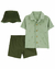 Conjunto 3 Peças Carter's Bebê Menino - Selva Verde - Tam 3 a 24 Meses - comprar online