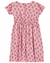 Vestido Manga Curta Carter's Bebê Menina - Floral Rosa - Tam 3 a 24 Meses - comprar online