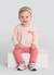 Conjunto Blusa e Calça Legging Bebê Menina Brandili - Flores - Tam P ao G na internet