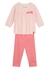 Conjunto Blusa e Calça Legging Bebê Menina Brandili - Flores - Tam P ao G - comprar online