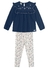 Conjunto Blusa e Calça Legging Bebê Menina Mundi - Flores - Tam 1 ao 6 - comprar online