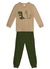 Conjunto Camiseta e Calça Jogger Bebê Menino Brandili - Dinossauro - Tam 1 ao 3 - comprar online